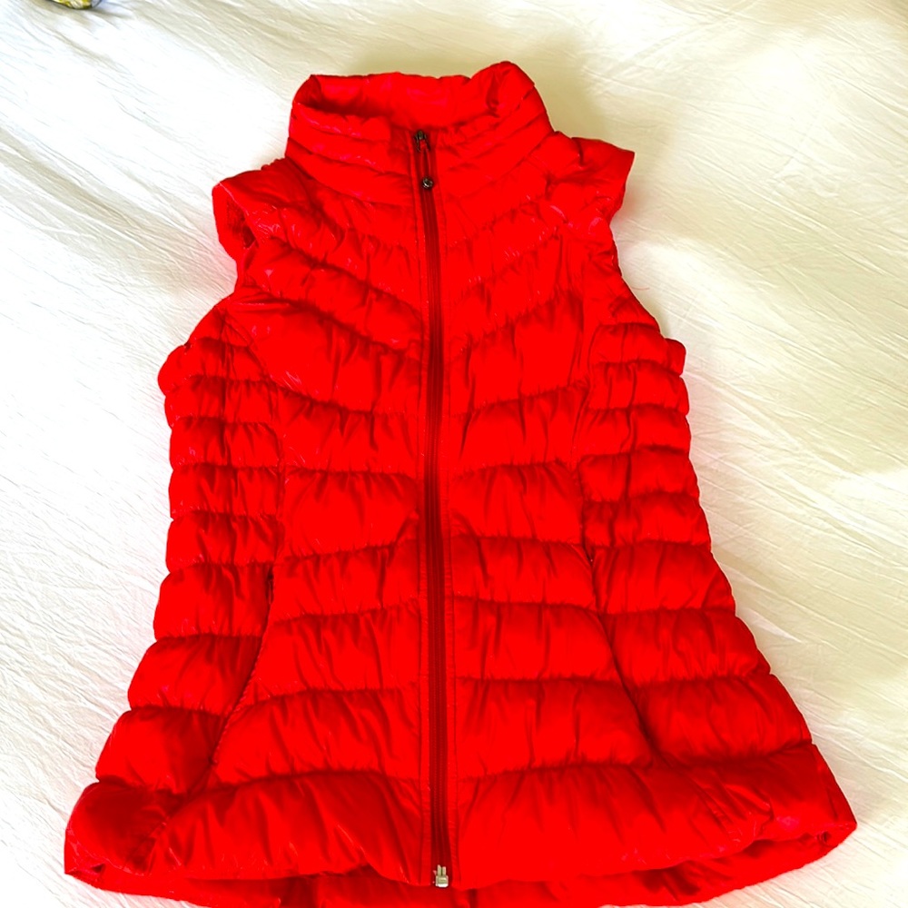 Athleta lightweight down vest size M